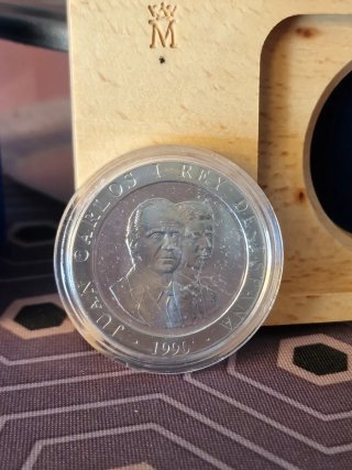 Moneda Plata 2000 Pesetas Barcelona '92