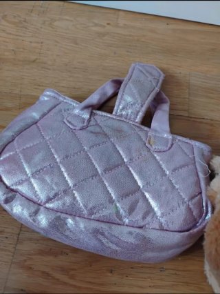 Peluche Perro con Bolso