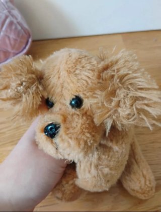Peluche Perro con Bolso