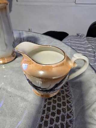 Juego de té porcelana dragones