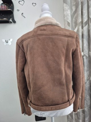 Giacca biker/aviator Pimkie beige/marrone