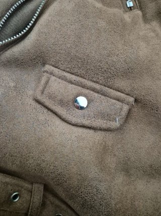 Giacca biker/aviator Pimkie beige/marrone