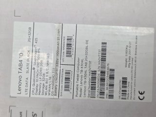 Lenovo Tab 4 10 Sim y wifi