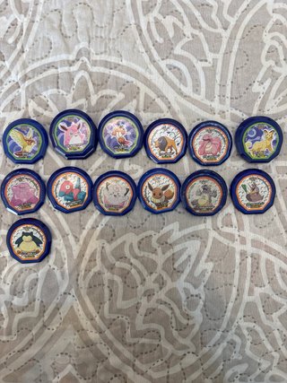 Lote Tazos Pokémon