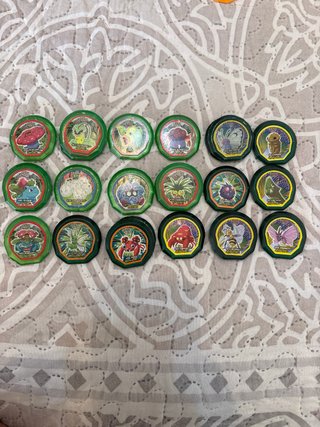 Lote Tazos Pokémon