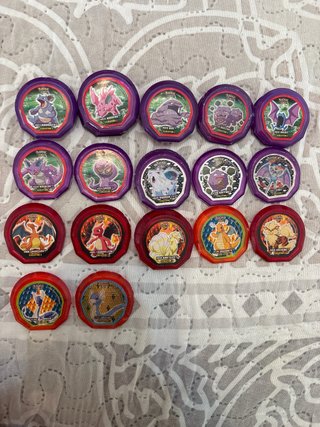 Lote Tazos Pokémon