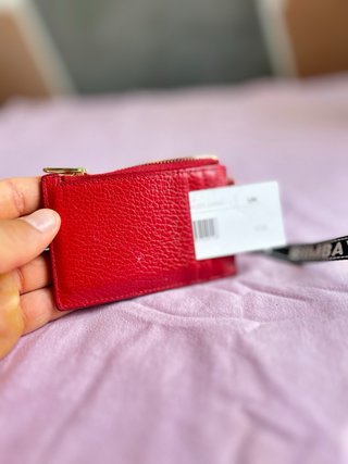 Monedero BIMBA Y LOLA Rojo y Dorado