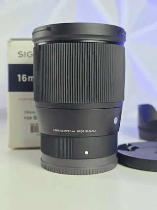 Objetivo Sigma 16mm F1.4 DC DN Montura E Sony