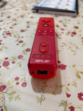 Mando Wii Rojo Personalizado