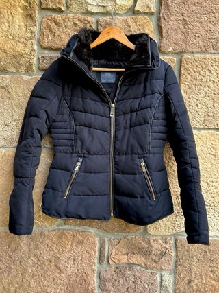 Chaqueta Zara acolchada negra - Talla S