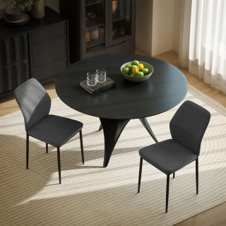 Set 2 Sillas Comedor Tapizadas