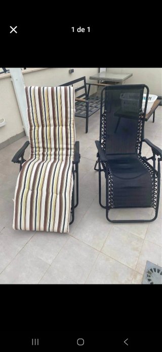Sillas de exterior