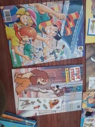 Álbumes Stick Stack Panini Años 90