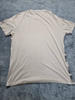 T-shirt Puma righe L logo ricamato