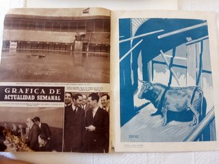 Revista antigua de toreo El Ruedo