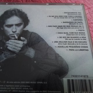 Lote 6 CDs: Serrat, Iglesias, Bosé, Belén. MINT+
