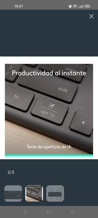 Teclado Logitech K980 Signature Slim Solar+
