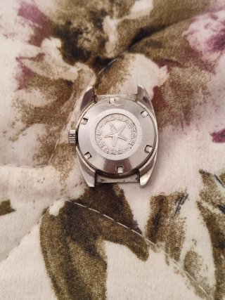 Reloj Aquastar Negro y Plateado