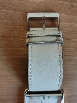Reloj Nautica Mujer Rectangular Blanco