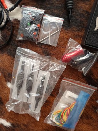 Kit 2 máquinas de tatuar y curso de tatuador