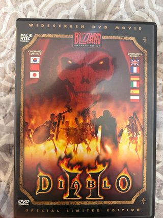 Diablo II PC Juego Blizzard Edición Especial.