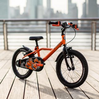 Bicicleta niños 16 pulgadas Btwin 500 Robot naranja 4,5-6