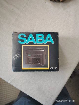 Radio Casete Saba CP 53 Joggy Line