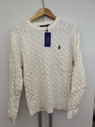 Jersey Polo Ralph Lauren Blanco Talla S