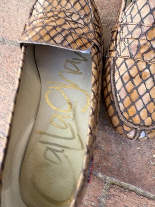 Mocasines Callaghan Mujer Piel Serpiente