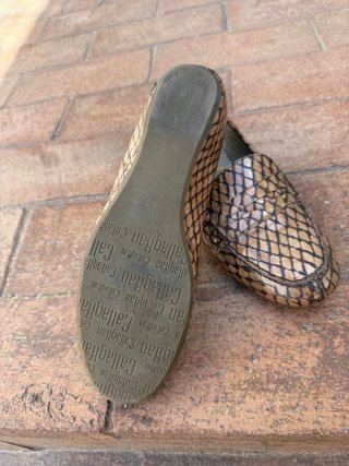 Mocasines Callaghan Mujer Piel Serpiente