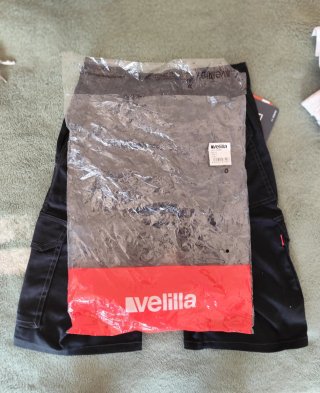 Pantalón Corto Trabajo Velilla Negro Talla S/36