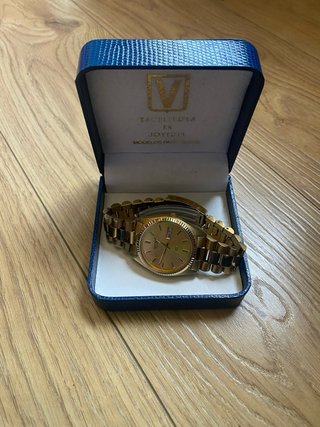 Reloj antiguo Seiko dorado
