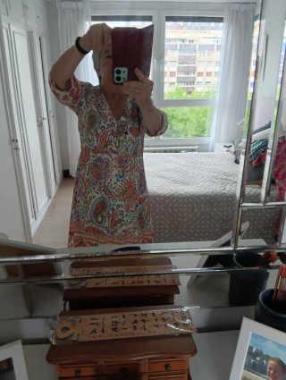 Vestido Verano Estampado Multicolor