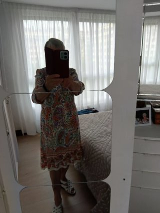 Vestido Verano Estampado Multicolor