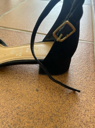 Zapato Mari Paz ante negro talla 38
