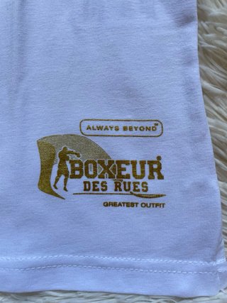 Canotta Boxeur des Rues Bianca Oro