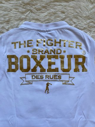 Canotta Boxeur des Rues Bianca Oro