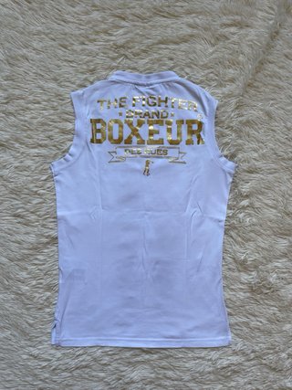 Canotta Boxeur des Rues Bianca Oro