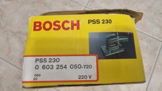 Levigatrice Orbitale Bosch PSS 230
