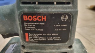 Levigatrice Orbitale Bosch PSS 230