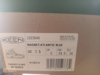 Botas de montaña KEEN grises y azules