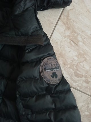 Piumino Napapijri donna nero con cappuccio
