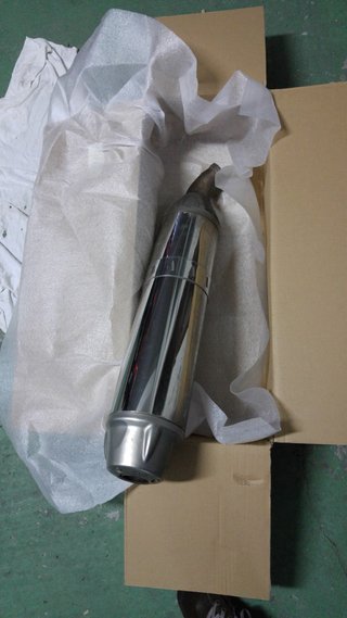 Tubo de escape BMW K. 1003 GT catalizado acero ino