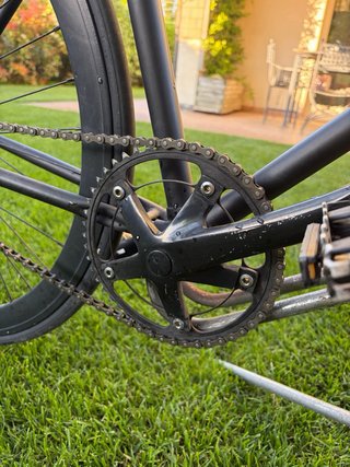 Bici scatto fisso nera