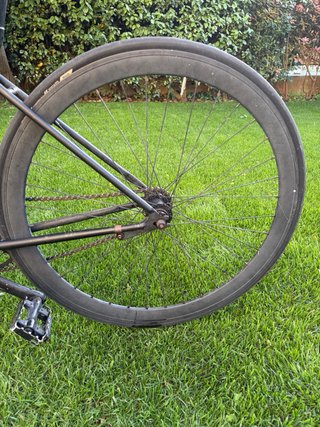 Bici scatto fisso nera