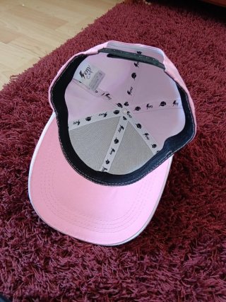Lote 2 Gorras Rosa y Roja NY