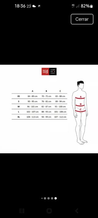 Maillot Compressport Trail Running Talla M.