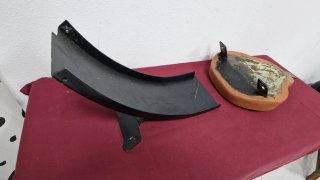 Asiento de moto y guardabarros