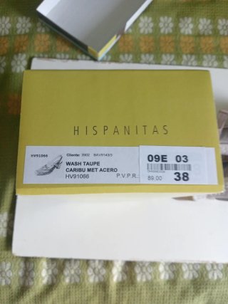 Zapatos Hispanitas Talla 38