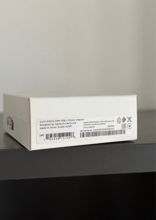 Apple Originale Alimentatore 20W Type-C 2026